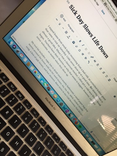 Posting a Blog 2017-12-11