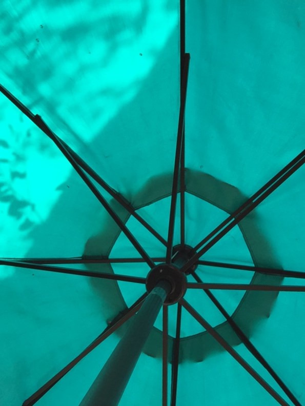 The Filling Station Blue Umbrella - Orange 2018-3-9