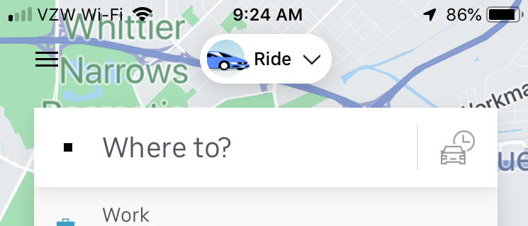 Uber Post - Where to